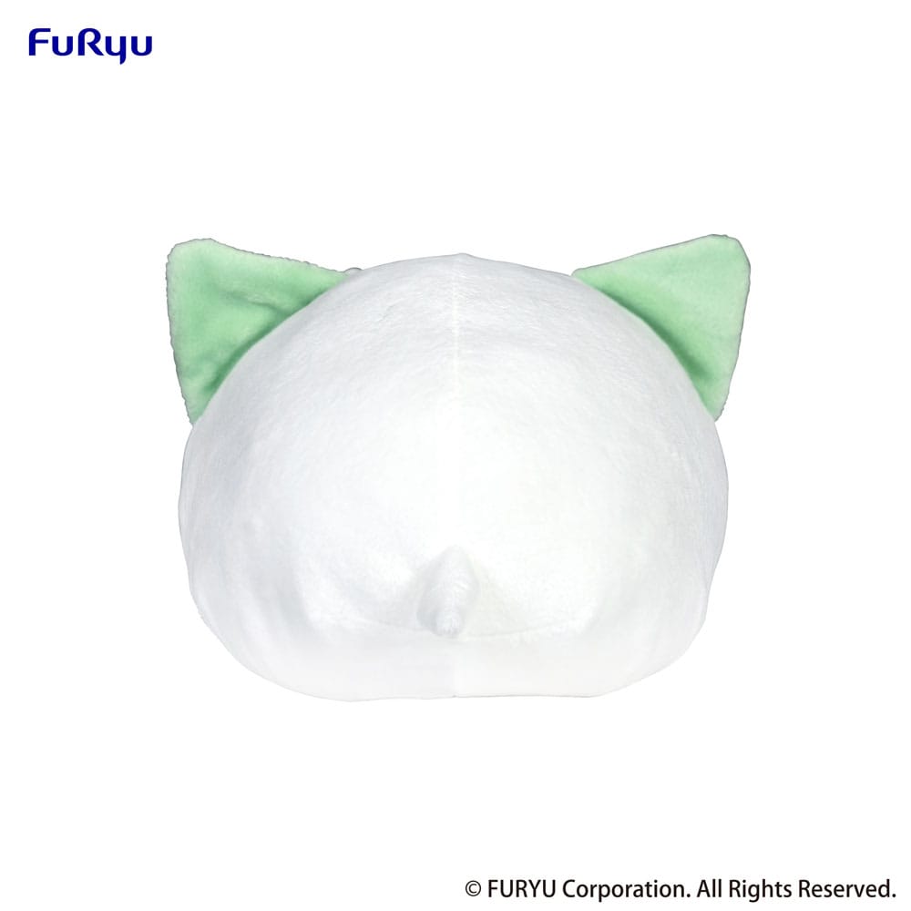 Gato de peluche Nemuneko: verde