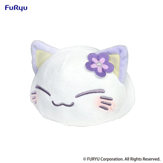 Peluche de gato Nemuneko: morado