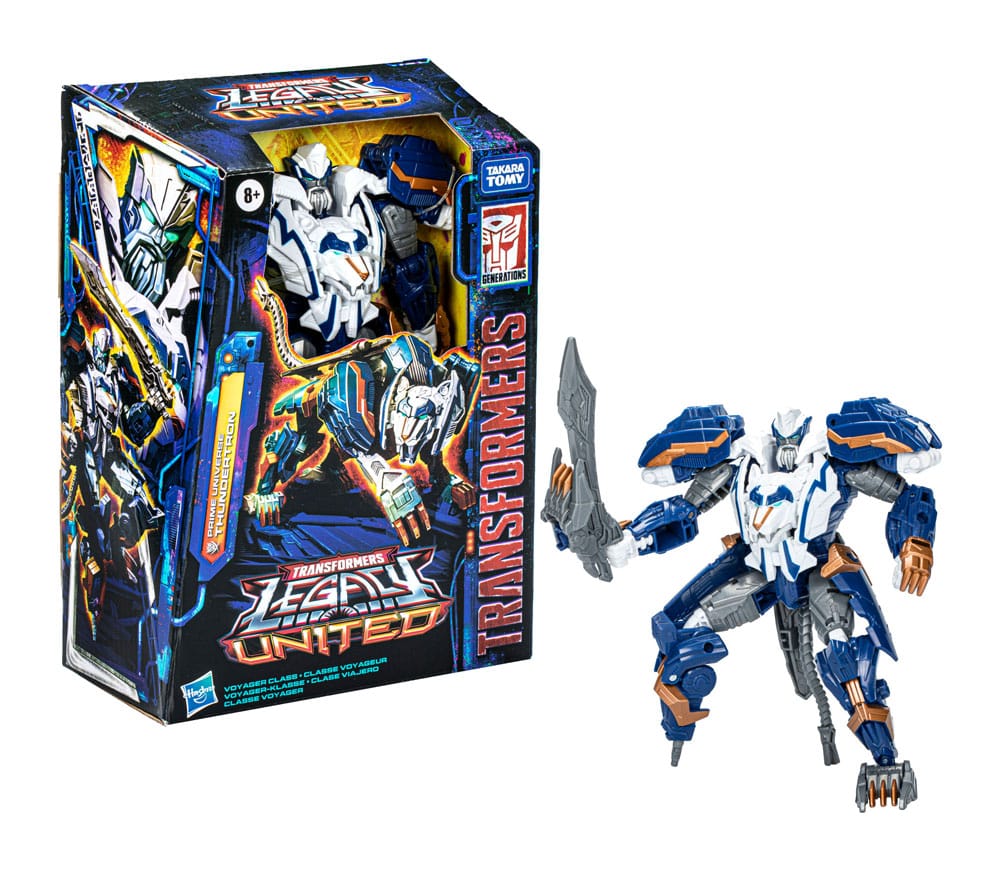 Transformers Generaciones Legado Universo Prime Unido Thundertron