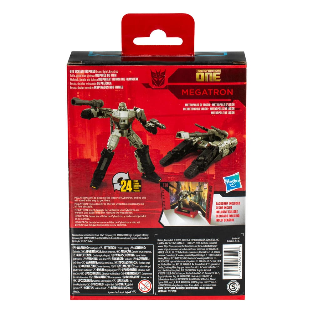 Transformers One Studio Series Deluxe Clase 114 Megatron