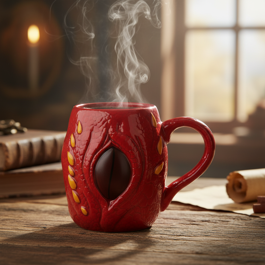 Taza 3D El Hobbit - Dragón Smaug