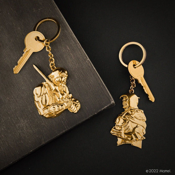 He Man & Skeletor keyring