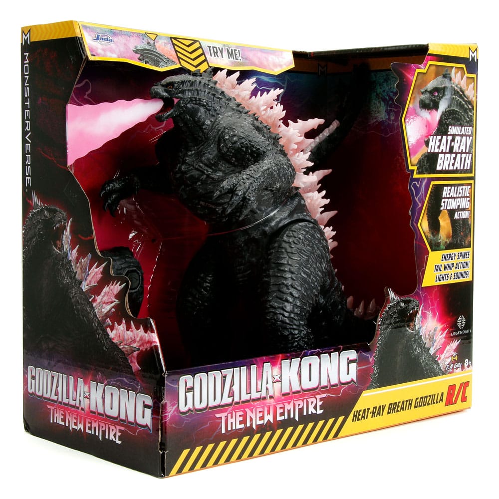 Godzilla con aliento de rayos de calor RC 1/12