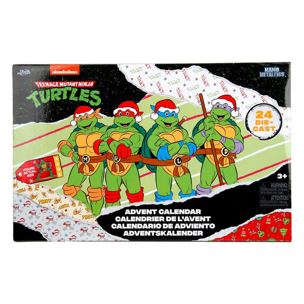 Calendrier de l'Avent Nano Metalfigs Tortues Ninja - Holiday