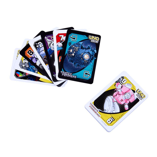 ¡Juego de cartas UNO Flip! - Transformadores