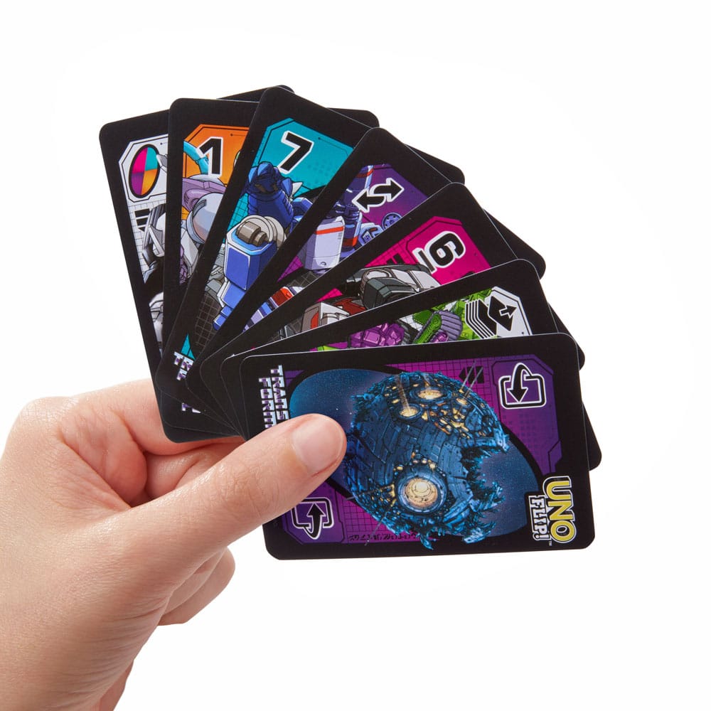 UNO Flip! Card Game - Transformers