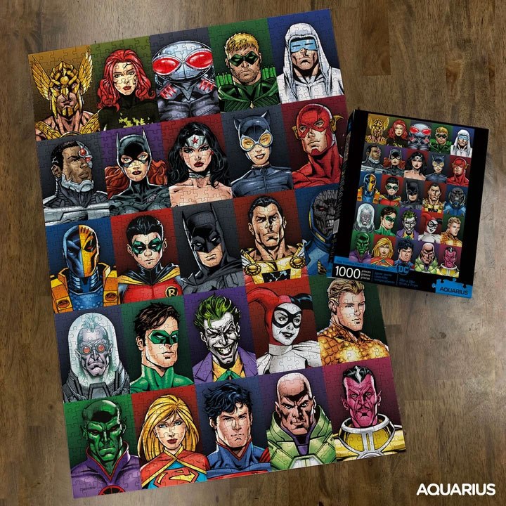 DC Comics Puzzle - Faces