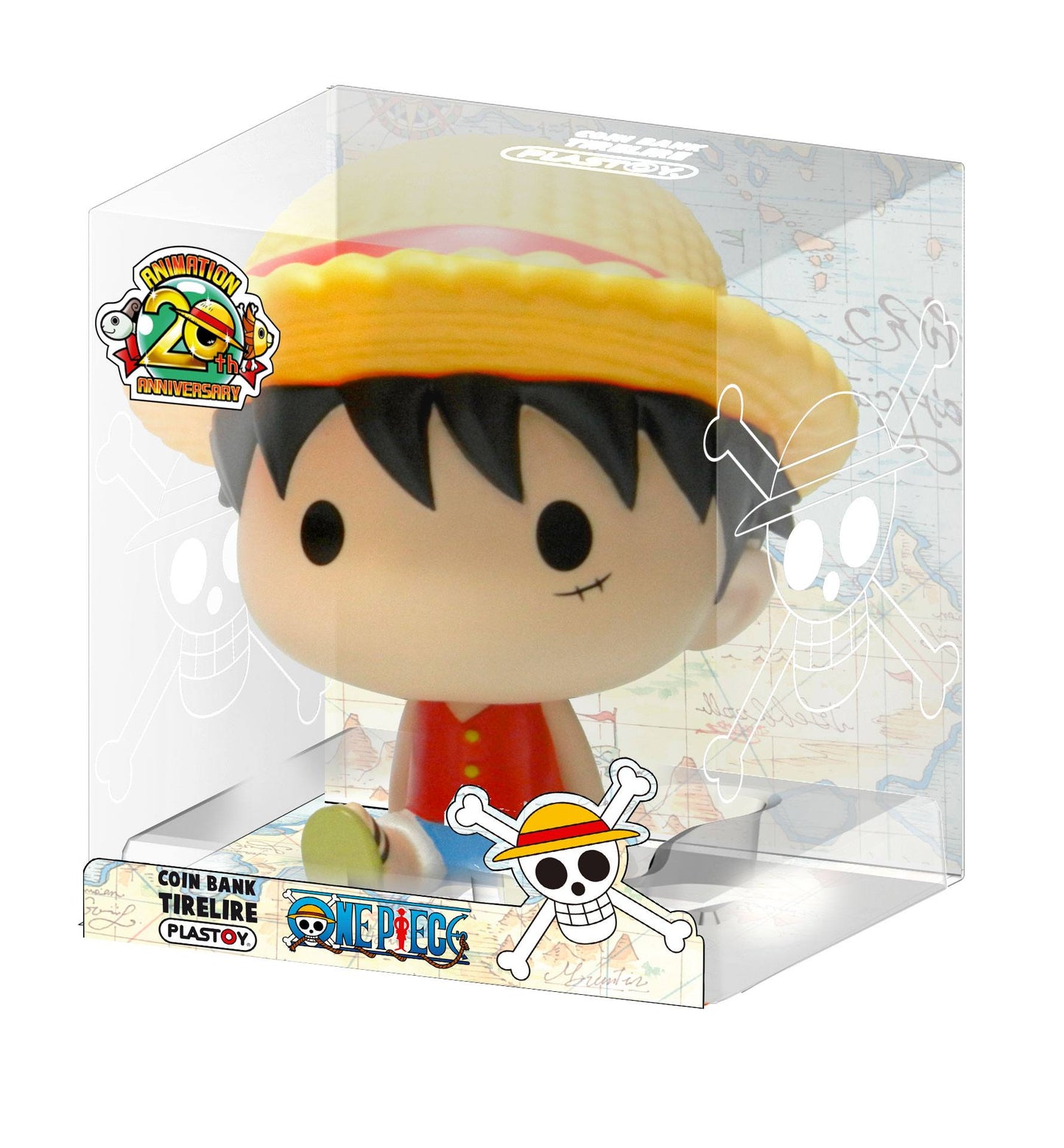 Alcancía de One Piece - Monkey D. Luffy Chibi