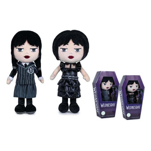 Wednesday Plush with Coffin