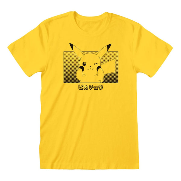 Camiseta Pikachu Katakana