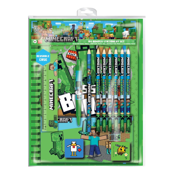 Set de Papeterie Minecraft