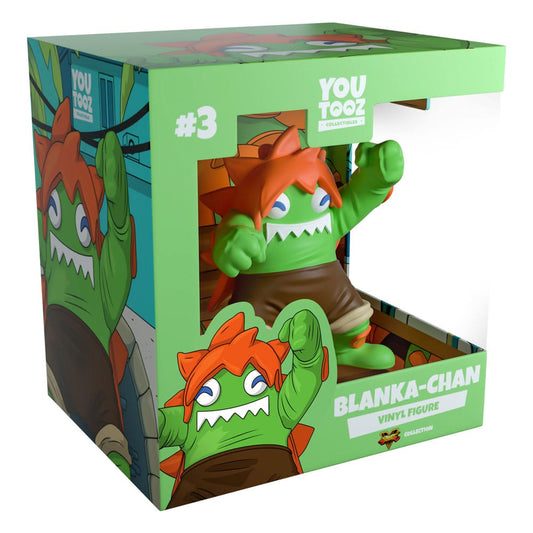 street fighter vinyl figurine blanka youtooz