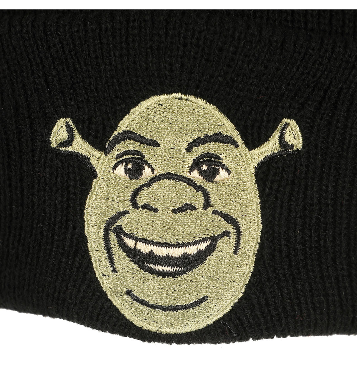 Bonnet noir Shrek avec logo