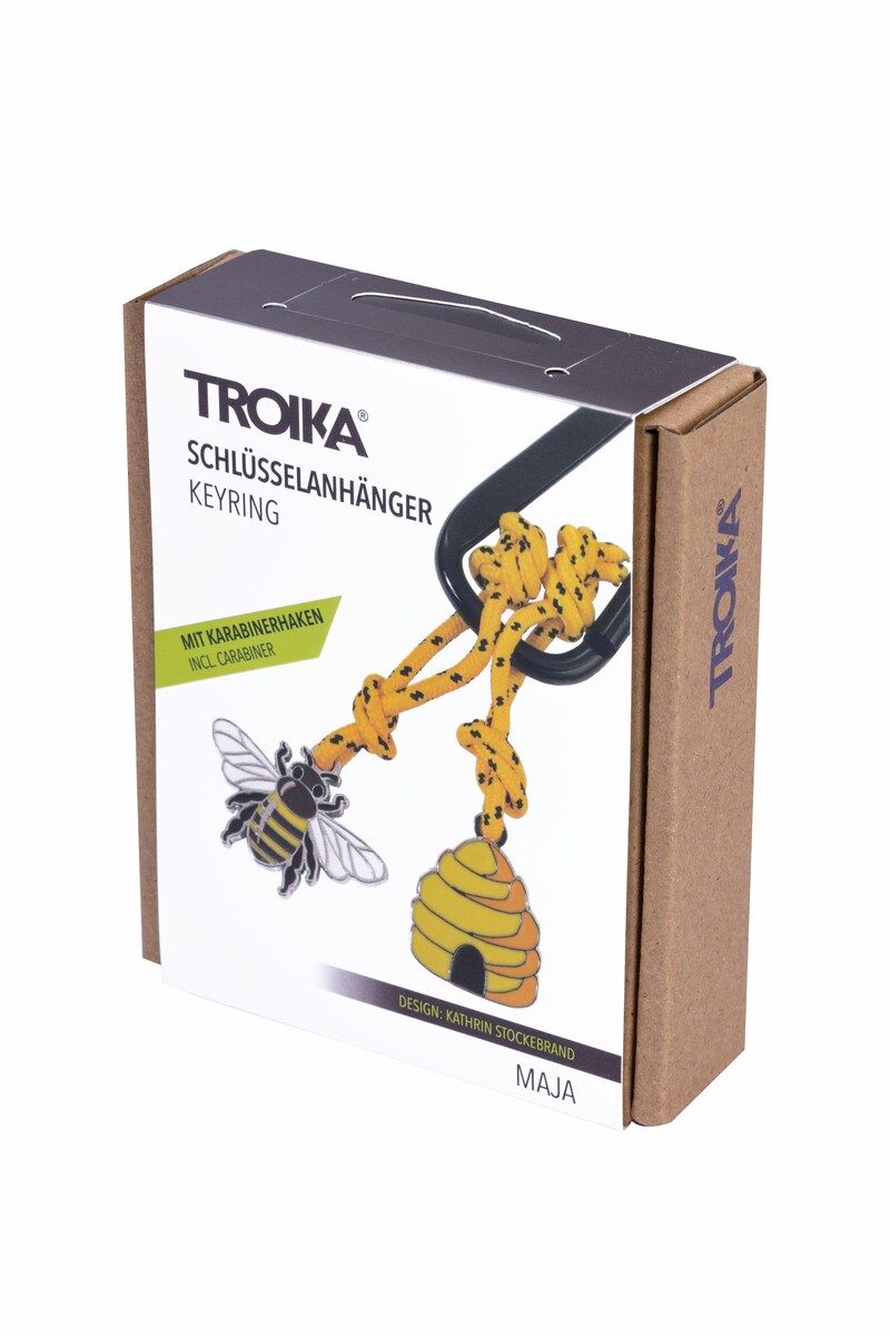 Maja Bee Carabiner Key Ring