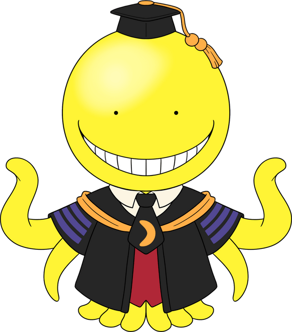 Koro Sensei Plush (9in)
