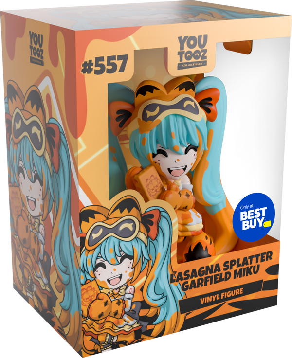 Lasagna Splatter Garfield Miku