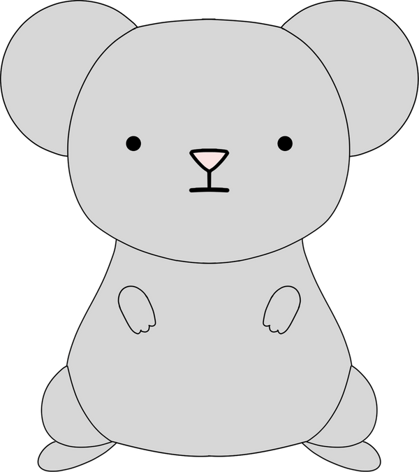 Poorly Drawn Lines Plush (9in)