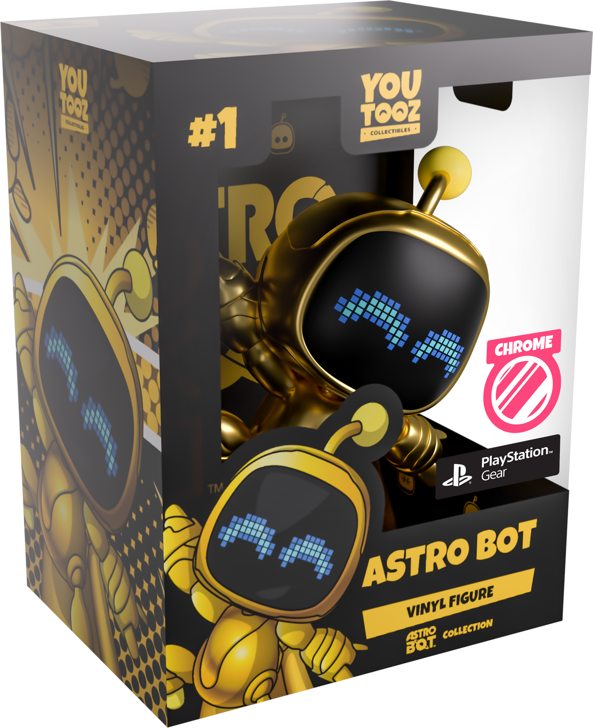 Gold Chrome Astro Bot