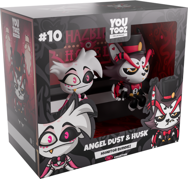 Angel Dust & Husk Monitor Buddiez