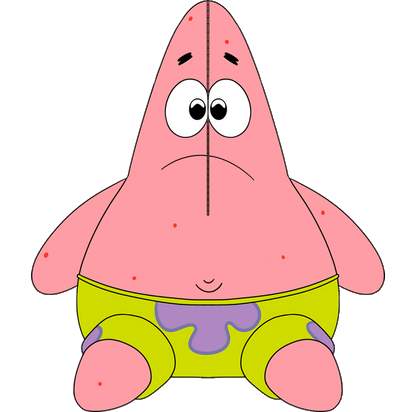 Peeled Patrick Plush (9in)