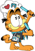 Figurine Miku Concert Garfield