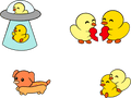 Set de pin's Duckie & Duck