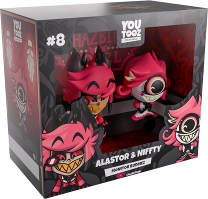 Alastor & Niffty Monitor Buddiez