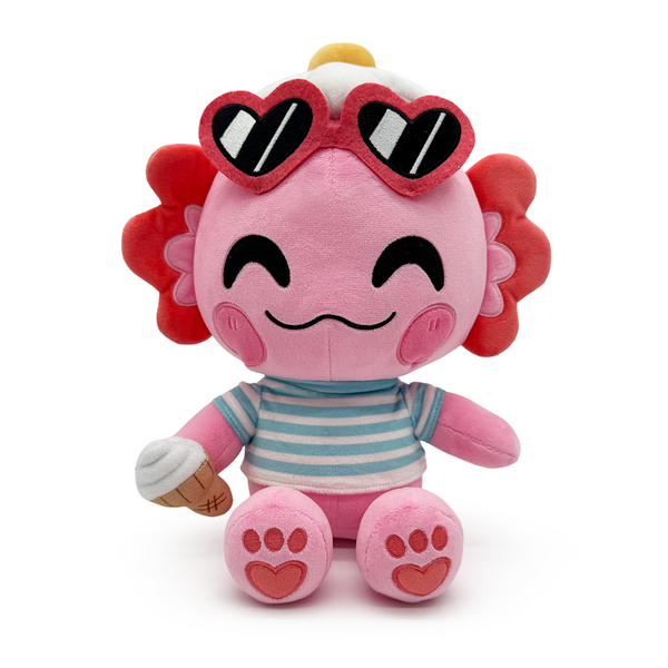 Summer Axolotl Plush (9in)