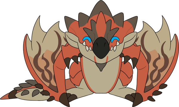 Rathalos Plush (9in)