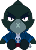 Peluche Crow