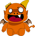 Mind Pulp Orange Plush (9in)