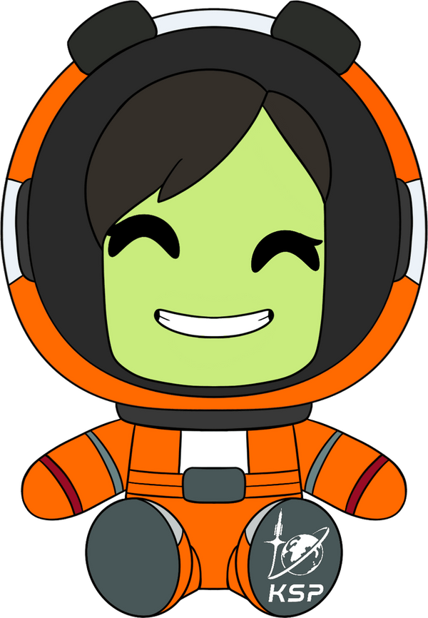 Kerbal Space Program Female Plush (9in)