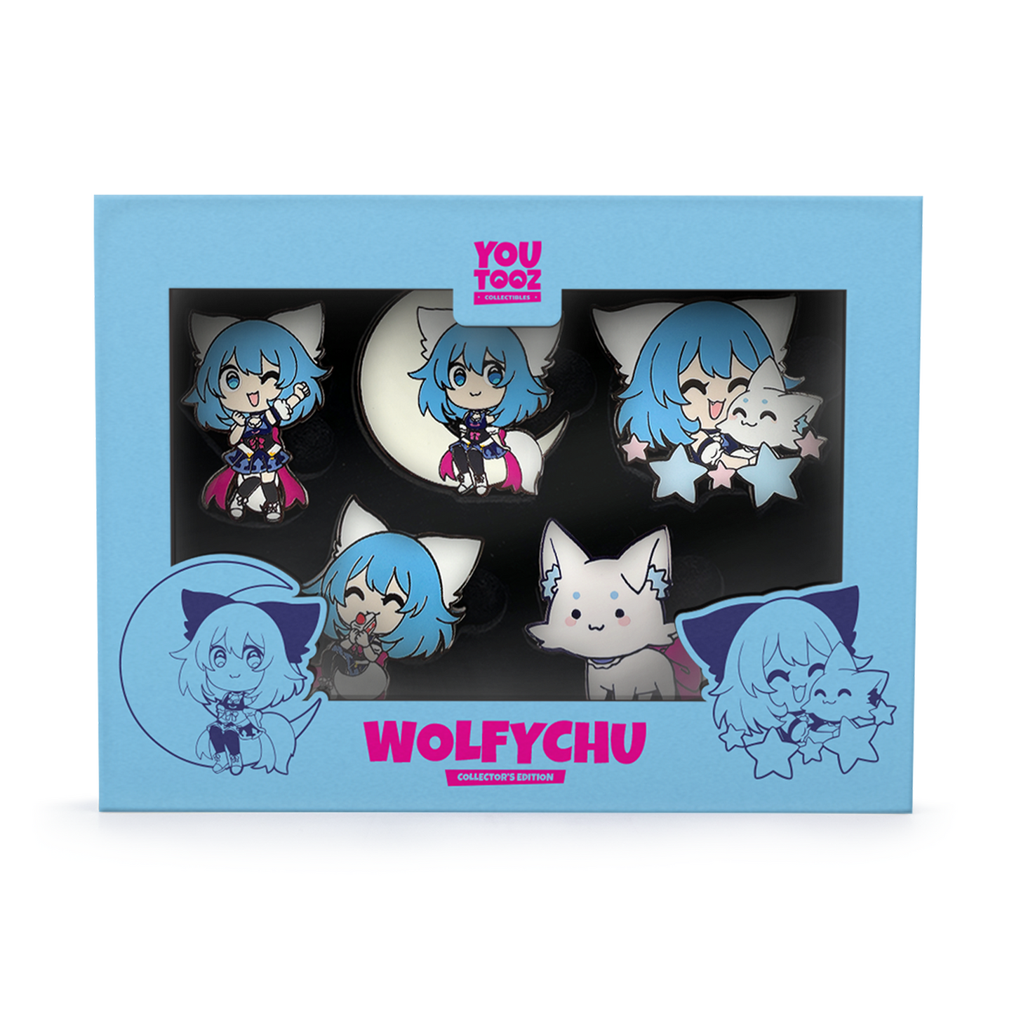 ウルフイチュ ピンバッジセット