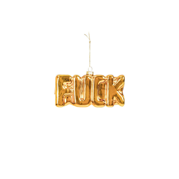VERDOMME Gouden Kerstbal