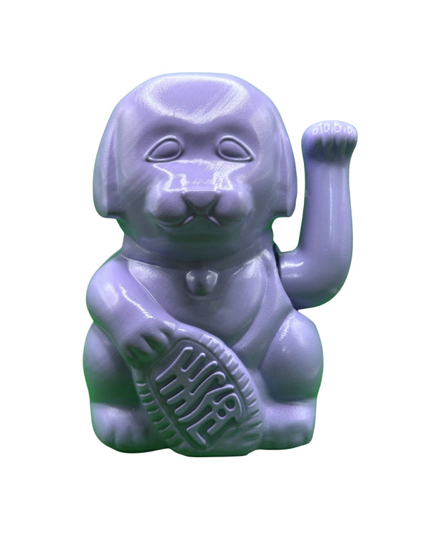 Chien Chanceux Violet
