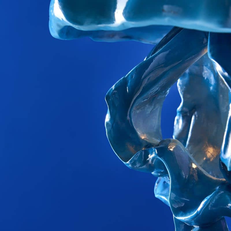 Ava Kwallen Plafondlamp, Blauw