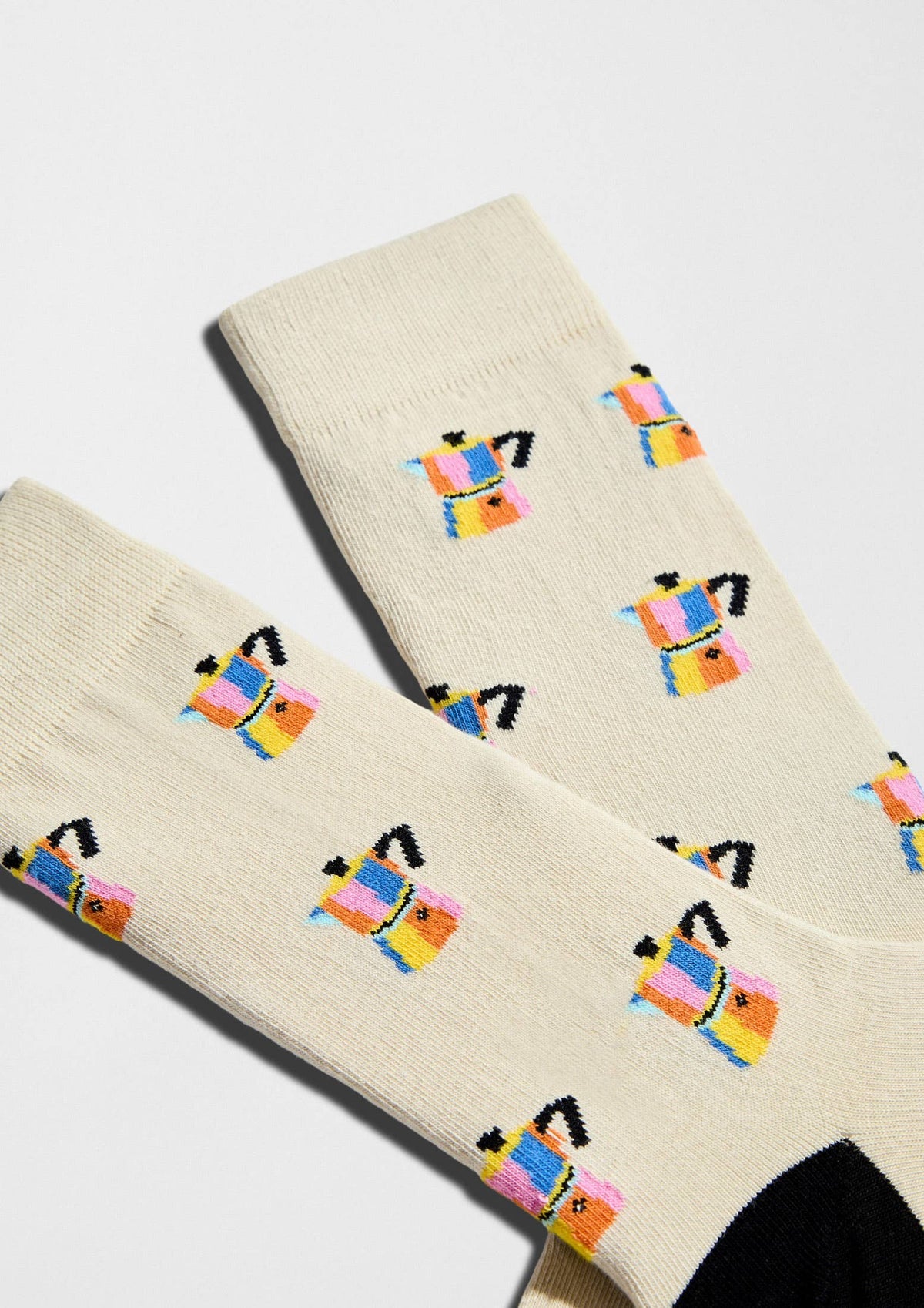 BeMokaPot - Chaussettes 100 % coton biologique