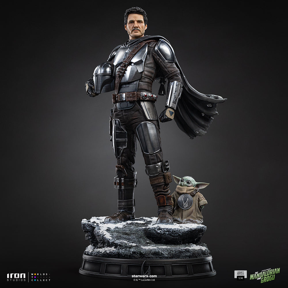 Statue The Mandalorian and Grogu - The Mandalorian Movie - Legacy Replica 1/4 - The Mandalorian & Grogu