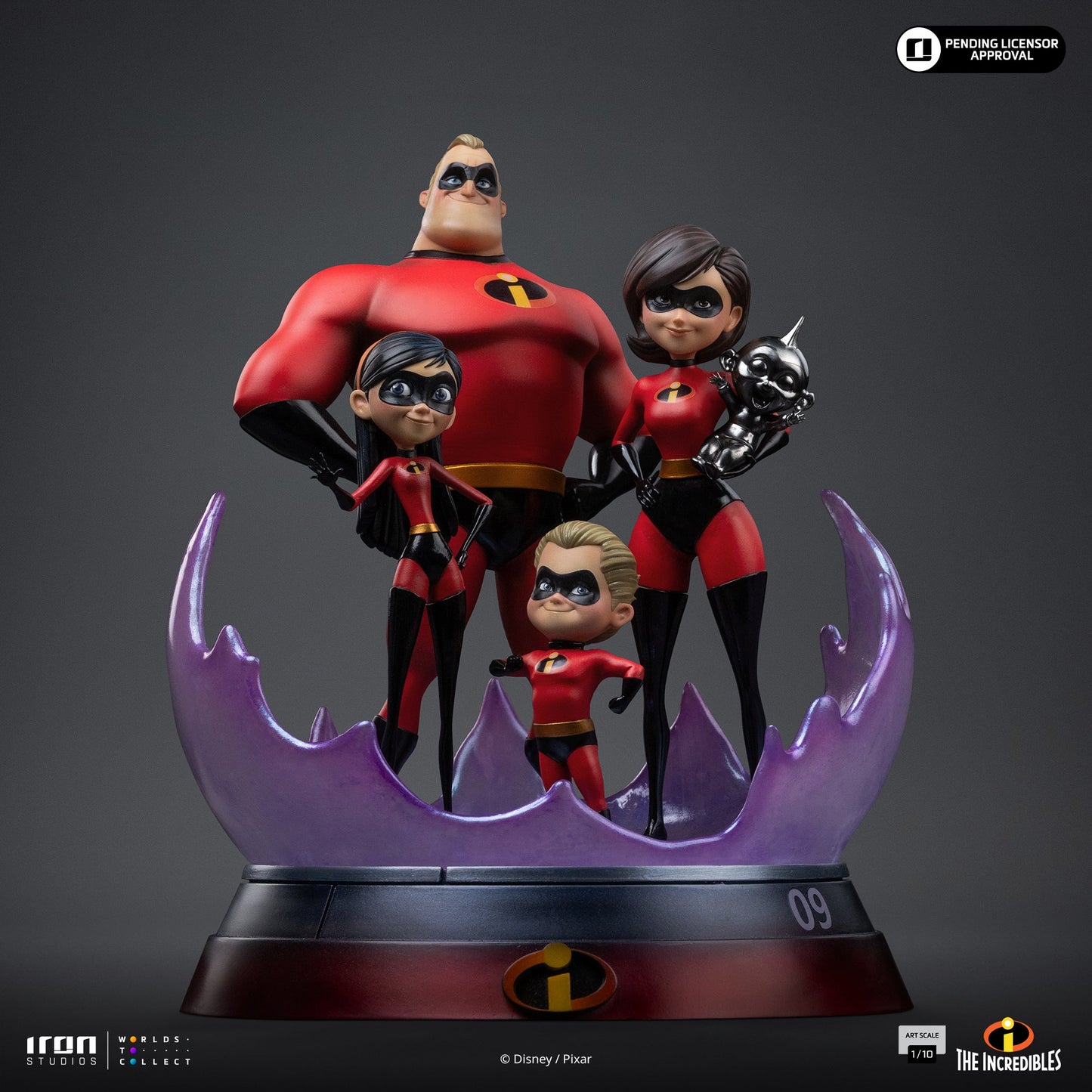 Statue The Incredibles Diorama - The Incredibles - Art Scale 1/10