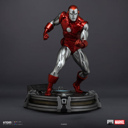 Statue Iron Man Red & Chrome - Marvel Comics - Art Scale 1/10