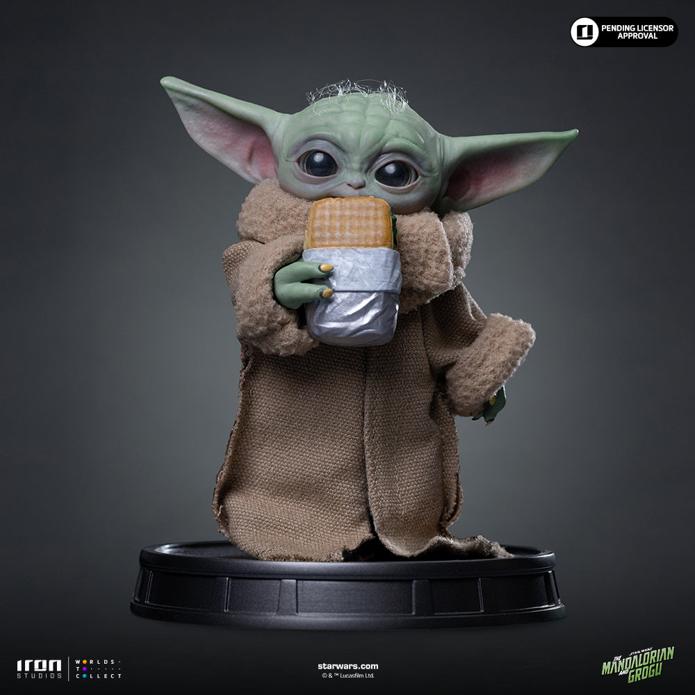 Statue Grogu Food Cart Snack - Mandalorian and Grogu Movie - Grogu Collection - The Mandalorian & Grogu