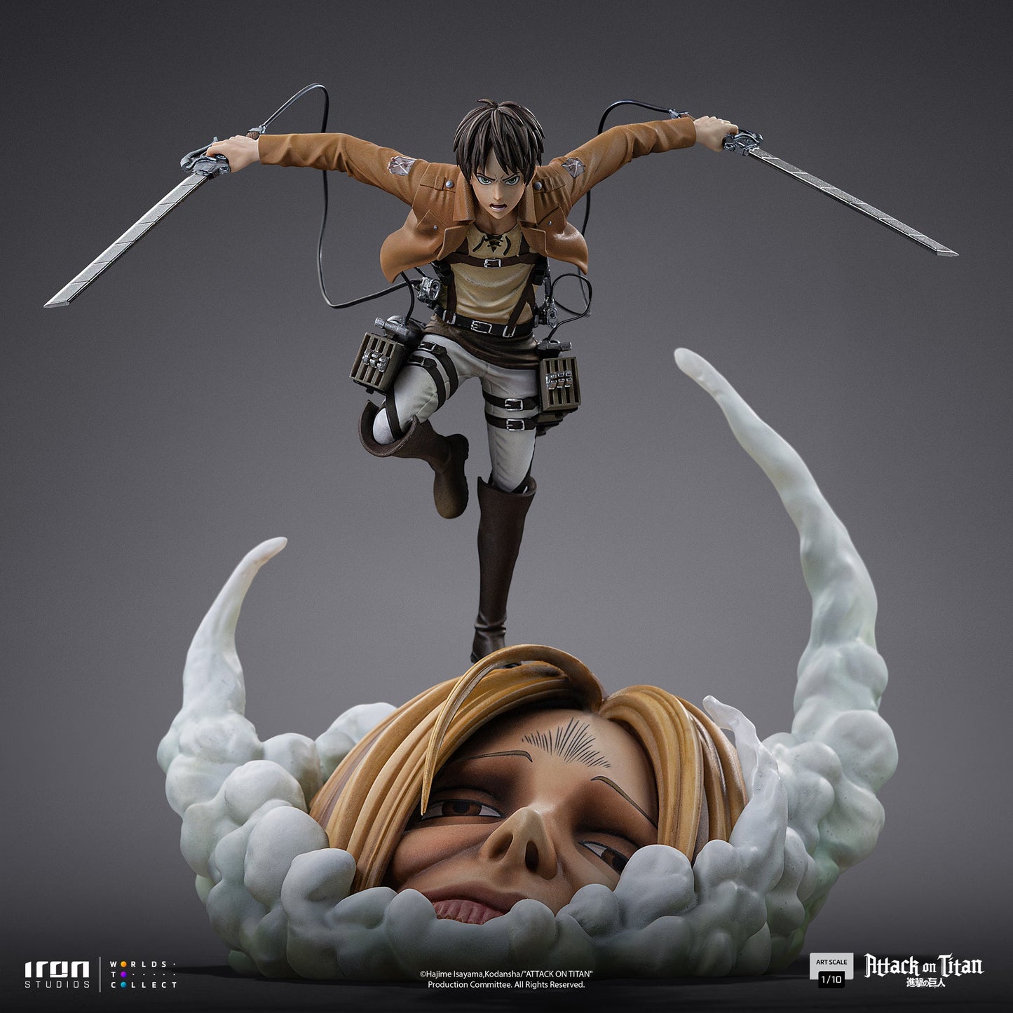 Pre-Order - Eren Yeager Statue - Attack on Titan - Art Scale 1/10 - Iron Studios