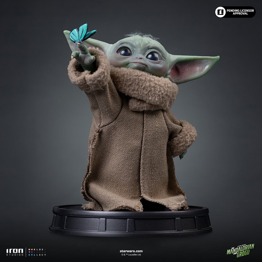 Grogu Butterfly Wonder Statue - Mandalorian and Grogu Movie - Grogu Collection - The Mandalorian & Grogu
