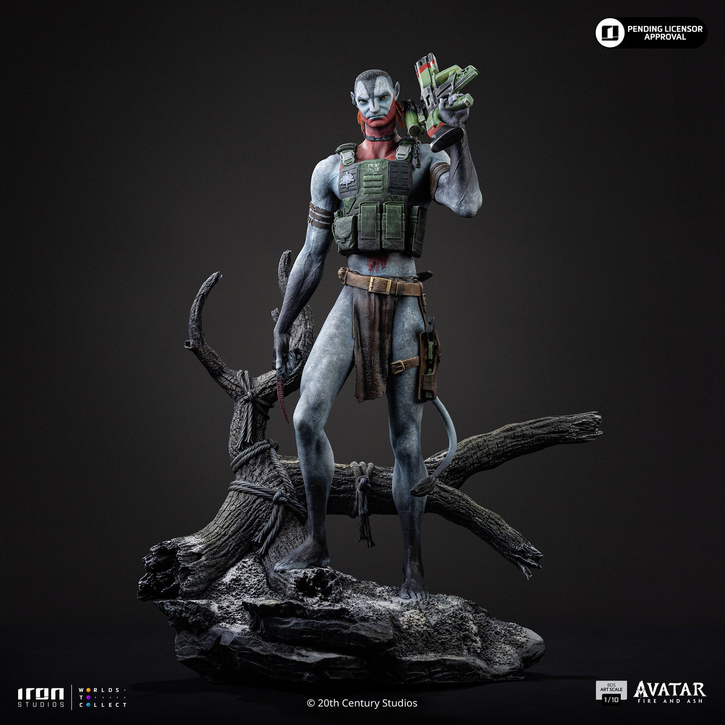 Statue Miles Quaritch - Avatar 3: Fire and Ash - Art Scale 1/10