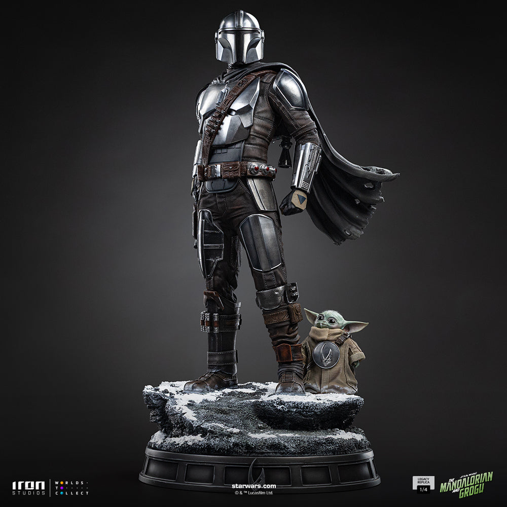 Pre-Order - The Mandalorian and Grogu Statue - The Mandalorian Movie - Legacy Replica 1/4