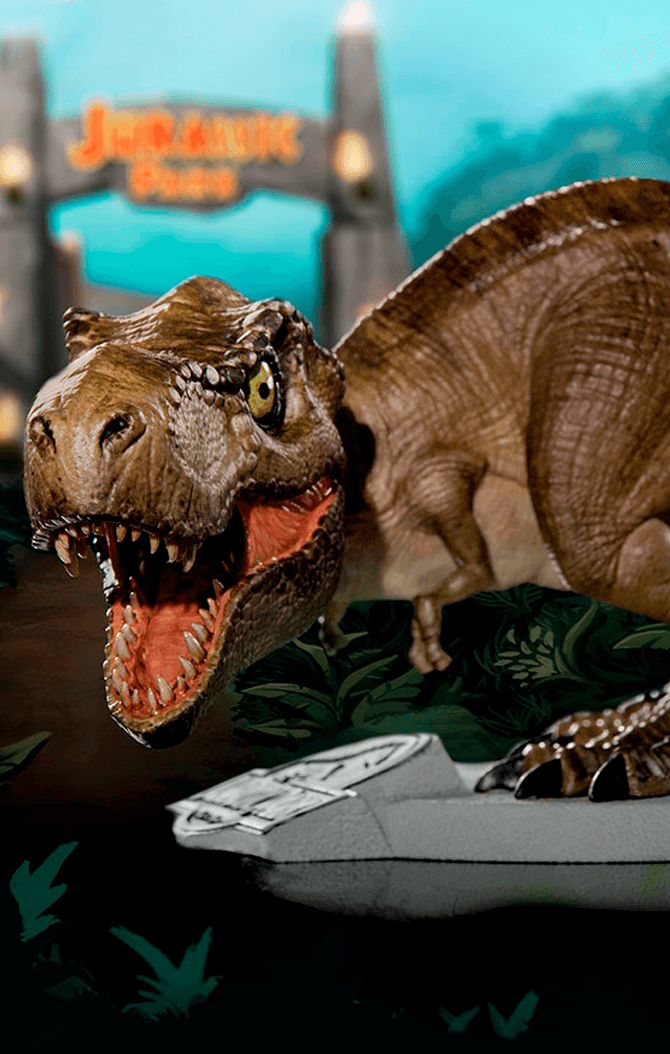 Figurine Tyrannosaurus Rex - Jurassic Park - Mini Co.