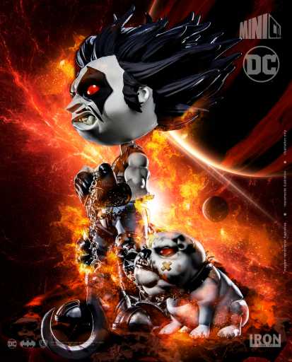 Figurine Lobo and Dawg - DC Comics - Mini Co.