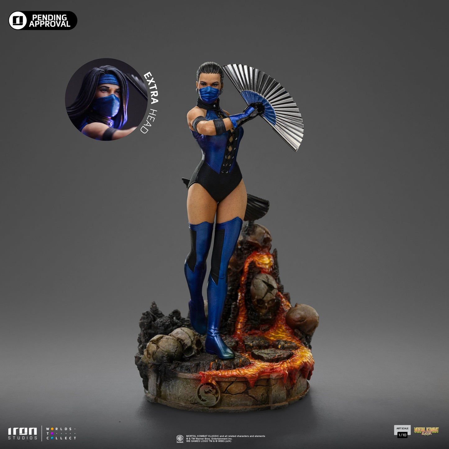 Kitana Statue - Mortal Kombat - Art Scale 1/10 - Iron Studios