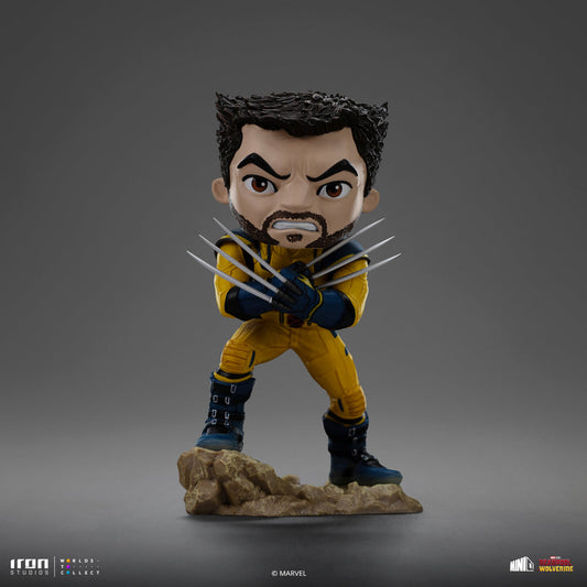 Figurine Deadpool, Wolverine and Headpool - Deadpool & Wolverine - Mini Co.