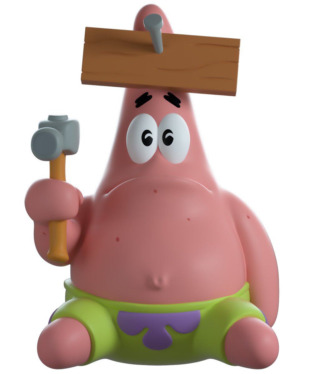 Bob l'éponge Vinyl figurine Nail on Head Patrick Youtooz Viacom Nickelodeon SpongeBob Square Pants